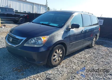 2010 Honda Odyssey Ex-L z USA, uszkodzony, nr VIN 5FNRL3H63AB077151